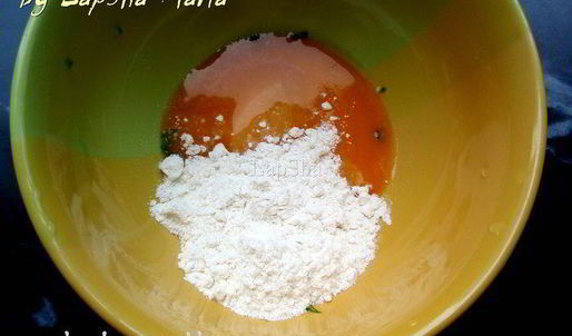 суфле из цветной капусты и баклажана