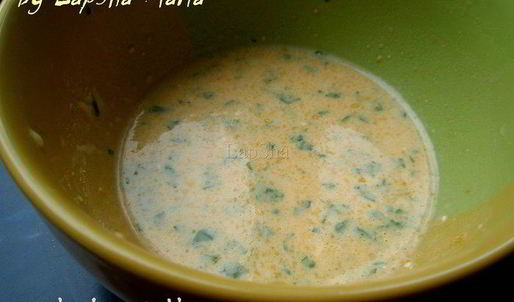 суфле из цветной капусты и баклажана