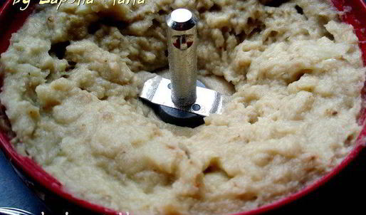 суфле из цветной капусты и баклажана