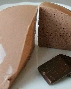 Суфле из творога со вкусом горького шоколада