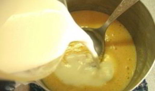 суфле молочное