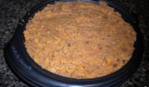 суфле с бататом и орехами