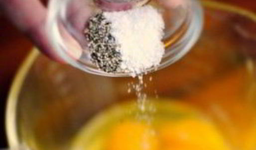 суфле с картофелем и колбасками