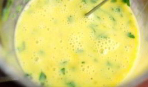 суфле с картофелем и колбасками