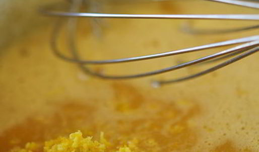 свекольное суфле с апельсиновым курдом