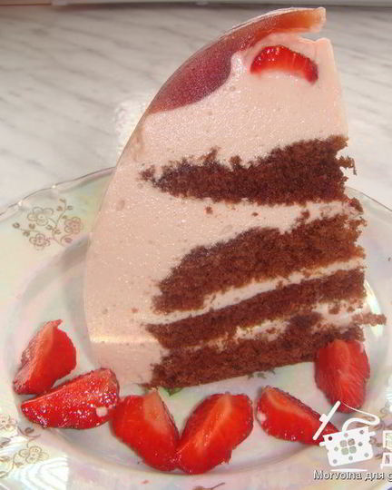 Рецепт торта-суфле нежного