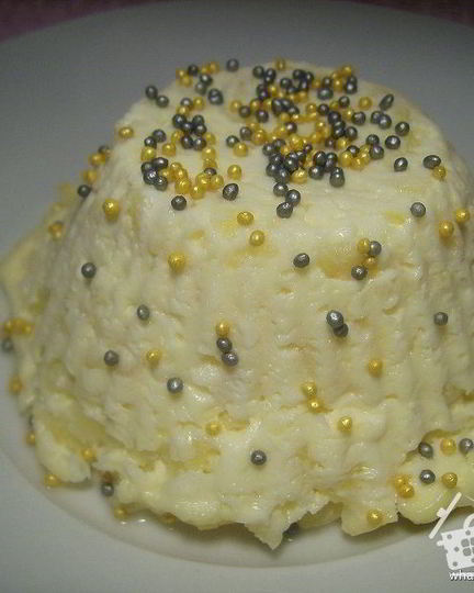 Рецепт творожно-яблочного суфле из микроволновки