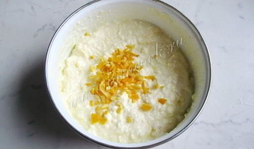 творожное суфле с апельсином в духовке