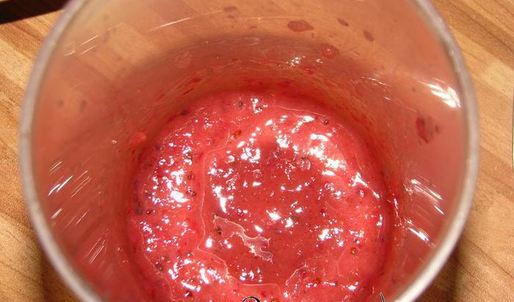 творожное суфле с крыжовником и шоколадом