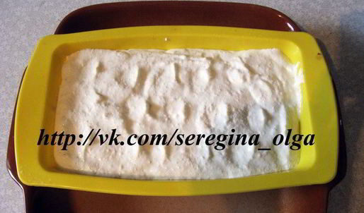 творожное суфле с вишневым соусом