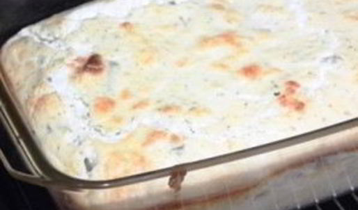 творожное суфле с зеленой фасолью