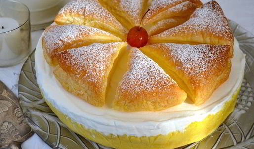 яблочный торт-суфле