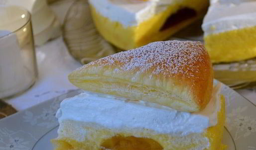 яблочный торт-суфле