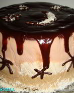 Юбилейный торт-суфле Южная ночь