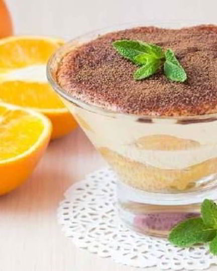 Рецепт апельсинового тирамису