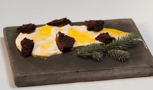 елово-мандариновый тирамису