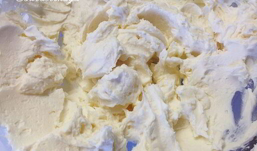 фиалковое тирамису без сырых яиц