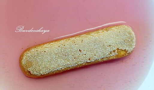 фиалковое тирамису без сырых яиц