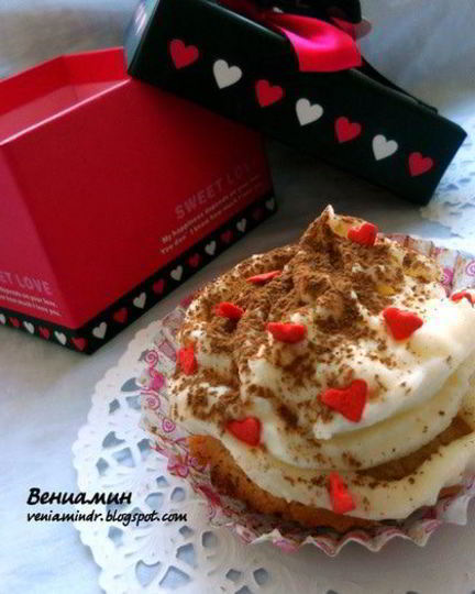 Рецепт капкейков тирамису