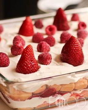 Клубничный тирамису