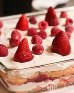 Клубничный тирамису