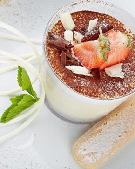 Рецепт клюквенный тирамису