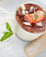 Клюквенный тирамису