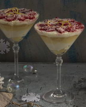 Лимонный тирамису