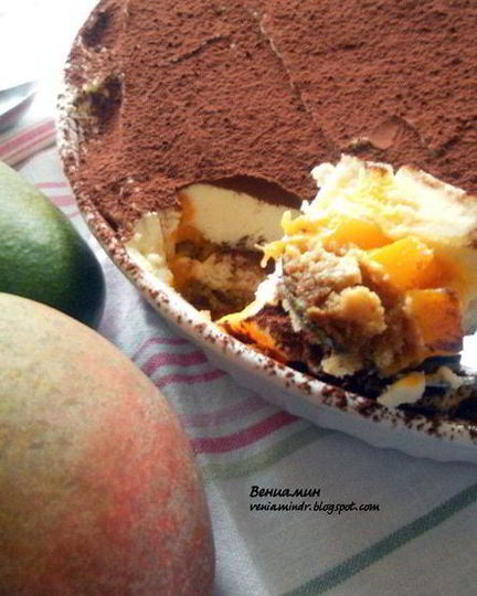 Рецепт мангового тирамису