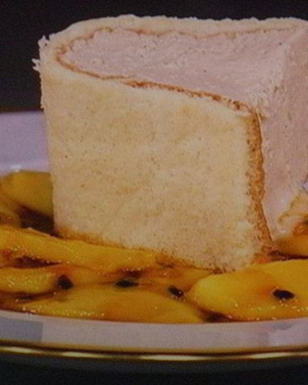 Рецепт парфе-тирамису с персиковым соусом