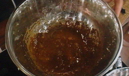 парфе-тирамису с персиковым соусом