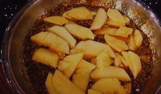 парфе-тирамису с персиковым соусом