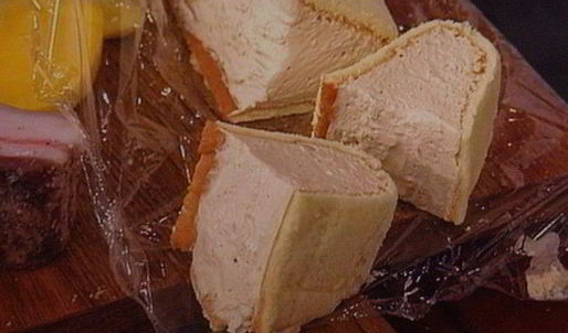 парфе-тирамису с персиковым соусом