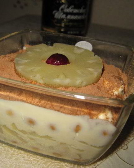 Рецепт тирамису ананасы в шампанском