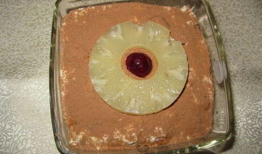 тирамису ананасы в шампанском