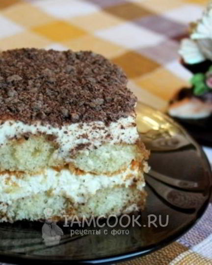 Рецепт тирамису без яиц