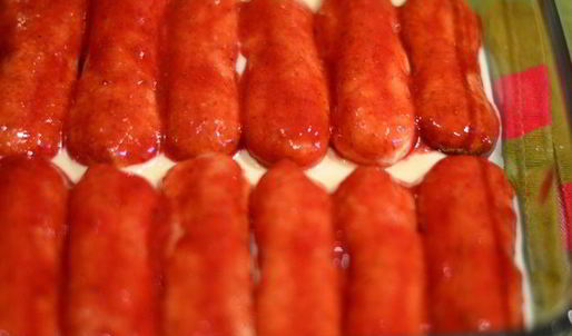 тирамису клубничный