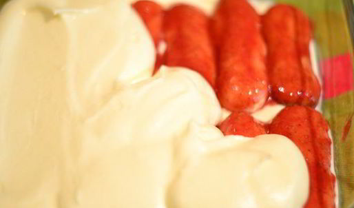 тирамису клубничный