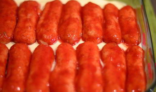 тирамису клубничный