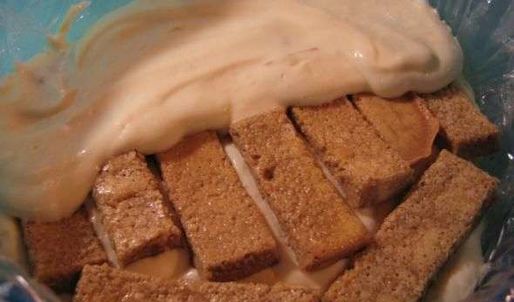 тирамису с бисквитом