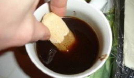 тирамису с перепелиными яйцами