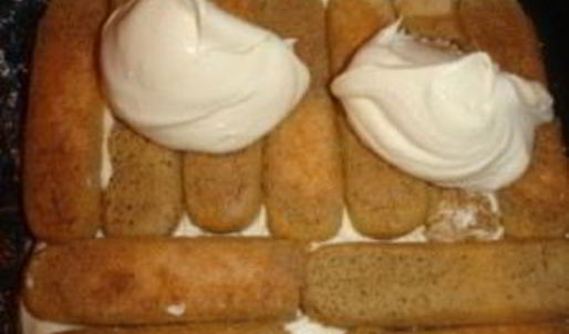 тирамису с перепелиными яйцами