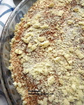 Тирамису с ревенем и белым шоколадом