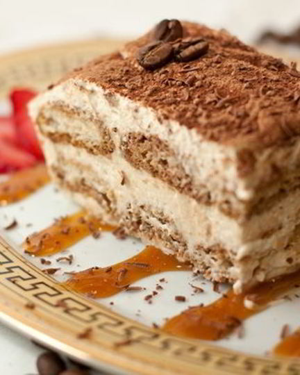 Рецепт тирамису с творожным сыром