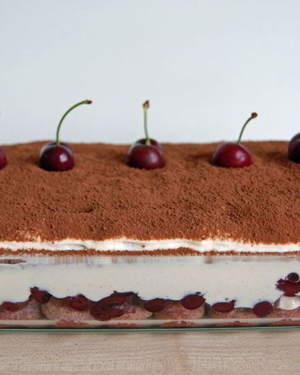 Рецепт тирамису с вишней