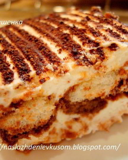 Рецепт тирамису шоколадный