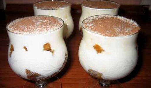 тирамису в бокалах