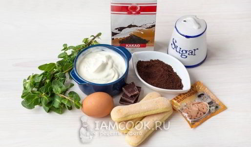 тирамису в стакане