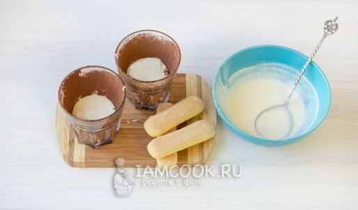 тирамису в стакане