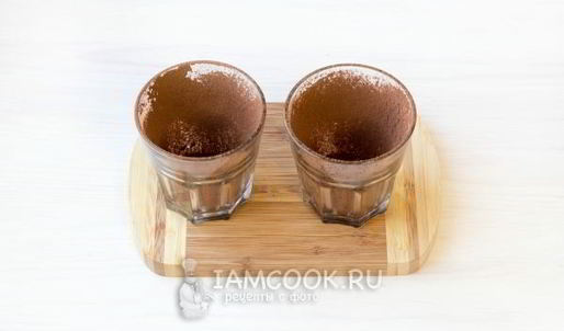 тирамису в стакане